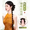 Trenza de Peluca para Niños Nuevo Estilo Antiguo Chino Hanfu Pinza para el Cabello Cabello Artificial Sensación Fresca Estilo Nacional Peluca Trenzada de Cheongsam Cola de Caballo