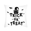 Fronha de Almofada de Pelúcia para Carro Estampa de Abóbora e Fantasma de Halloween Presente de Feriado Transfronteiriço Novo Produto Fornecido Diretamente do Fabricante
