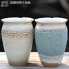 Maceta Creativa de Cerámica para Suculentas de Balcón Hogareño, Maceta Grande de Arcilla para Pothos, Orquídea, Planta Verde, Maceta de Diámetro Grande