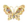 Nova Moda Nacional Esmalte Borboleta Broche Criativo Elegante Vestuário Atmosférico Moda Criativa Borboleta Pin