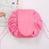 Nuevo Corea del Sur encantador perezoso bolsa de cosméticos gran capacidad portátil bolsa de almacenamiento con cordón viaje simple maquillaje bolsa con cordón