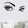 Nuevas Pegatinas de Pared Sexy Eyes Pegatinas de Pared Creativas para Dormitorio de Niña Removibles Pegatinas Decorativas para el Hogar FX1341