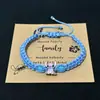 Pulseira Mais Vendida na Amazon Transfronteiriça para Crianças, com Stitch e Angel, Pulseira Tecida à Mão, Atacado Direto do Fabricante
