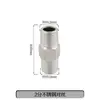 Adaptador Roscado de Acero Inoxidable Reductor Doble Rosca Macho Extensión Directa de 1/4 de Pulgada a 3/8 de Pulgada, 1/2 Pulgada, 3/4 de Pulgada a 1 Pulgada Accesorios para Tuberías de Agua