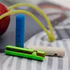Puntas Metálicas Abiertas Kurokin con Textura Mate, Puntas de Cordón Sencillas para DIY, Hebillas para Zapatos, Accesorios Compatibles para Zapatos, Terminales de Cordón para Ropa y Sombreros