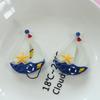 Transparent Ocean Series Sailing Slippers Anchor DIY Resin Acessórios Atacado Fivela de sapato Caixa de armazenamento Material East 3