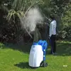 Aspersor Eléctrico Botella Pulverizadora de Gran Capacidad Tipo Neumático Tipo Carrito de Empuje Aplicador de Pesticidas Alta Presión Pulverización Agrícola