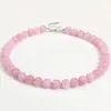 Collar de Perlas de Piedra de Litio Morada de Moda Europea y Americana para Mujer, Gargantilla en Capas Hecha a Mano de Gama Alta, Cadena para Clavícula, Fabricante de Joyería Transfronteriza