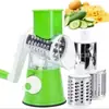 Rebanador Manual Giratorio Multifuncional Transfronterizo para Verduras, Rallador Giratorio, Triturador, Rebanador de Verduras, Herramienta de Cocina