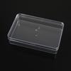 Caja Cuadrada Plana de Alta Transparencia Ps, Caja Transparente para Pasteles, Tamaño Grande en Stock para Venta al por Mayor, Moldeo por Inyección, Personalizable con Logo para Ventas Transfronterizas