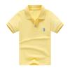 2026 Camisetas de Verano de Color Puro de Manga Corta para Niños y Niñas Ropa Kidsren Camisas Polo para Niños de Edad Media y Mayores Uniformes de Clase para Escuela Primaria y Jardín de Infancia Camisetas