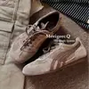 2026 Novos Sapatos de Treino Alemães de Couro Genuíno Merade Retrô Versátil Moda Casual Calçados Esportivos Color Blocking Feminino 6618-53