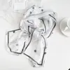 Novo Estilo Lenço Longo de Seda para Mulheres, Lenço de Chiffon 100% Seda de Amora, Versátil e de Alta Qualidade, Lenço de Primavera e Verão, Lenço de Pescoço, Echarpe