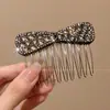 Pinza para el pelo de flequillo para mujer, modelo nuevo 2026, pinza de pelo de alta gama para cabello suelto, peine para el pelo de la frente, horquilla, accesorio para el pelo de la parte posterior de la cabeza