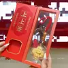 Pingente de Pulseira de Celular Atrai-Dinheiro Dourado, Ouro Puro, Cem Bênçãos, Princesa, Por Favor Traga Riqueza, Pingente de Bolsa, Presente de Ano Novo