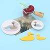 Ferramentas para Decoração de Bolo de Simulação de Panificação DIY Conjunto de Moldes para Biscoito Cisne Forma para Massas Doce Fofo