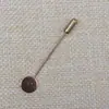 Accesorios para Hacer Joyería DIY Soporte para Broches de Palabra Larga Alfiler de Perla Lazo para Ropa Hebilla de Toalla de Seda