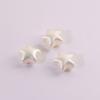 Cuentas sueltas de 23 mm con forma de estrella de cinco puntas Mabei, antiarañazos, con orificio pasante, hechas a mano, para cadena de teléfono móvil, accesorios de joyería