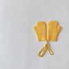 Guantes Infantiles Qiunan 2026 Moda de Invierno Estilo Nuevo Ins Coreano Niños y Niñas Guantes Cálidos para Bebé Venta al por Mayor