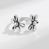 Nuevo Anillo Ajustable con Diseño de Nicho Sense de Flor Abriéndose, Anillo Retro, Anillo Antiguo, Anillo de Dedo Índice de Boca Viva
