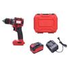 Taladro manual sin escobillas con batería de litio, destornillador eléctrico doméstico, taladro de impacto multifunción, herramienta de perforación, taladro de pistola