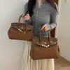Nova Bolsa de Mão de Luxo Outono 2026, Bolsa Diária Elegante e Fashion para o Trabalho, Bolsa Kelly, Bolsa de Ombro e Transversal