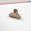 Grampo de garra para rabo de cavalo de 4,5 cm de altura, artefato fixo, grampo de cabelo feminino para a parte de trás da cabeça, grampo de tubarão, clip de cabelo pequeno da rede