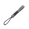 Cordón de Piel de Ternera Esmerilada Llavero de Coche Tejido a Mano Lujo Accesible Suave Anti-Desgaste Llavero Colgante de Cuerda para Llaves