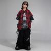 Ropa de Moda Hip-hop Traje de Hip-hop para Niños Verano de Manga Corta Jazz para Niñas Hiphop para Niños Ropa de Actuación Hip-hop