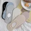 Calcetines tobilleros para mujer, antideslizantes, con tacón antideslizante, para primavera y verano, finos, blancos, de corte bajo, para primavera y otoño, desodorantes, invisibles.