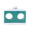 Braçadeira de plástico para tubo com furo duplo Dupla Braçadeira de plástico hidráulica marítima para tubo de óleo mangueira braçadeira mecânica dupla de alta resistência