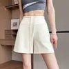 Shorts de Corte A Estilo Americano para Mujer, Verano Deportes y Ocio Cintura Alta Fitness Hogar Sueltos Delgados Ropa Exterior Pantalones para Dormir Gris