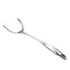 Espátula de Acero Inoxidable 201, Cuchara para Sopa, Colador Grande, Espátula de Cocina con Mango Brillante Hueco, Cuchara de Cocina para Cocinar, Colador Espátula