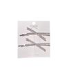 Versão coreana de presilha de strass simples em formato de X popular online para meninas clipe lateral clipe de um caractere adorno de cabeça franja clipe para cabelo quebrado atacado
