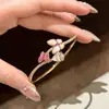 Pulsera tejida hueca de plata, estilo transfronterizo europeo y americano, fresca y elegante, moderna, exquisita, única, versátil, pulsera de alta gama