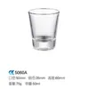 Em estoque Espessado Transparente Vidro Vela Aromaterapia Vidro Castiçal Copo Quarto Ornamentos Domésticos Castiçal Copo de Vidro