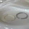 Pulseira de pérolas Swarovski em formato de cubo de açúcar para mulheres, design de nicho de luxo leve, pulseira de pérolas finas requintada e versátil