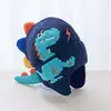 Bonito Sombrero de Dibujos Animados de Dinosaurio a Prueba de Viento para Niños, Nuevo Sombrero de Lana Tejida Grueso y Cálido con Protección para las Orejas, Sombrero para Bebé