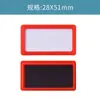 Etiquetas magnéticas, cartões de material, cartões de identificação para quadro branco, placas de identificação para armazém, placas de zoneamento, crachás, etiquetas magnéticas para armário de arquivos