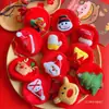 Regalo de Navidad Transfronterizo Muñeco de Papá Noel Billetera para Monedas Bolsa para Guardar Monedas Infantil Bolsa para Auriculares Regalo Pequeño