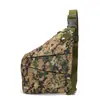 Bolsa de Pecho Camuflaje para Exteriores Transfronteriza de Hombro Único Estilo Militar Táctica para Pecho de Hombres Mochila de Montañismo Exterior Cruzada Izquierda en el Pecho