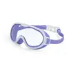 Nuevas Gafas de Natación para Niños con Marco Grande y Recubrimiento Antideslumbrante, Gafas de Natación Impermeables y Antivaho de Alta Definición de Silicona, Personalizables