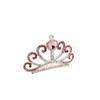 Acessório de Cabeça Coroa para Meninas Coroa Coreana Infantil Show de Aniversário Princesa Bebê Grampo de Cabelo com Strass Acessório de Cabeça Atacado