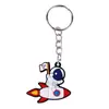 Venta directa de fábrica en stock llavero aeroespacial decoración de astronauta Amazon ciencia espacial regalo pequeño transfronterizo