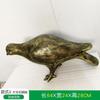 Imitação de pombo de aço inoxidável ao ar livre flor jardim pátio decorações abstrato imitação de pássaro de cobre simulação animal gramado ornamentos