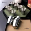 Bar Acero Inoxidable Taza Mini Taza para Sorber Portátil Irrompible Vaso de Chupito para Cóctel Vaso para Licores Mai Mai Taibao