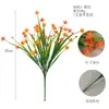 Cientos de Populares Ramilletes de Eucalipto Artificial para Patios Exteriores y Jardines, Arreglos Florales, Decoración Suave, Paisajismo, Plantas Verdes Simuladas, Flores Artificiales