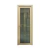 Puerta de baño de aleación de aluminio Puerta de vidrio extremadamente estrecha Puerta de baño para inodoro Puerta batiente Puerta de baño de ingeniería Exportación Transfronteriza