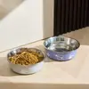 Nuevo Tazón Individual para Mascotas de Acero Inoxidable con Capacidad Extra Grande, Antideslizante y Antiderrames para Comida de Gatos y Perros, Suministros para Mascotas
