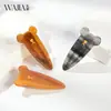 Novo Presilha de Cabelo de Acetato da Wjia com Design de Ursinho Fofo, Estilo Delicado e Feminino, Presilha Lateral para Franja, Acessório de Cabelo, Grampo